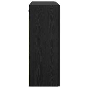Nástěnná skříň Nástěnný 2 pcs Černý dub 69,5 x 34 x 90 cm - obrázek 8