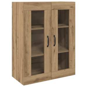 Vysoký bufet 2 pcs Artisanový dub 69,5 x 34 x 180 cm - obrázek 6