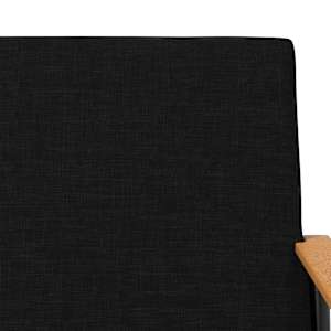 křeslo Černá 59 x 75 x 78 cm textil - obrázek 7