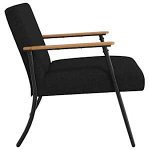 křeslo Černá 59 x 75 x 78 cm textil - obrázek 5