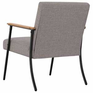 křeslo Taupe 59 x 75 x 78 cm textil - obrázek 6