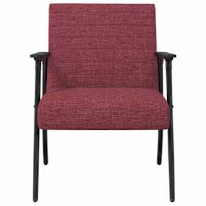 křeslo Víno Červené 59 x 75 x 78 cm textil - obrázek 4