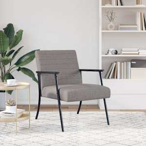 křeslo Taupe 59 x 75 x 78 cm textil - obrázek 3