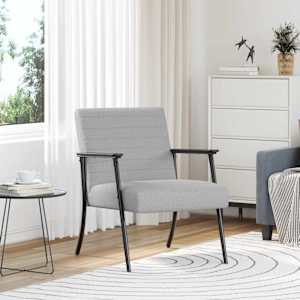 fotelj Oblačno siva 59 x 75 x 78 cm blago