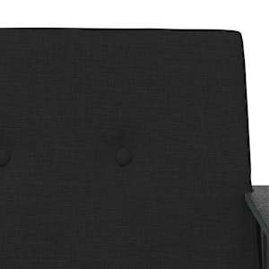 křeslo Černá textil - obrázek 7