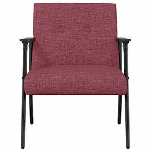 křeslo Víno Červené 59 x 75 x 78 cm textil - obrázek 4