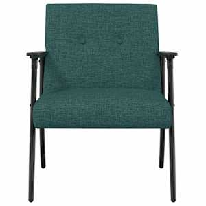 křeslo Tmavě zelená 59 x 75 x 78 cm textil - obrázek 4