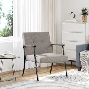 křeslo Taupe 59 x 75 x 78 cm textil - obrázek 1