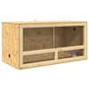 vidaXL Terrarium Pruun 100 x 50 x 50 cm OSB