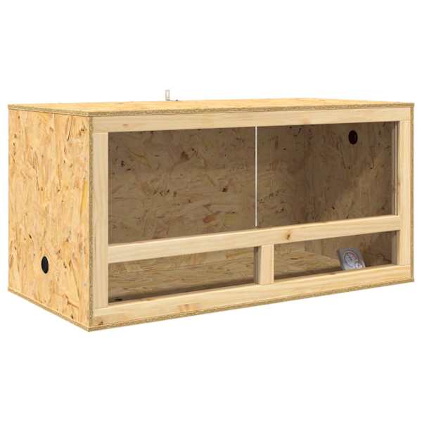 vidaXL Terrarium Pruun 100 x 50 x 50 cm OSB