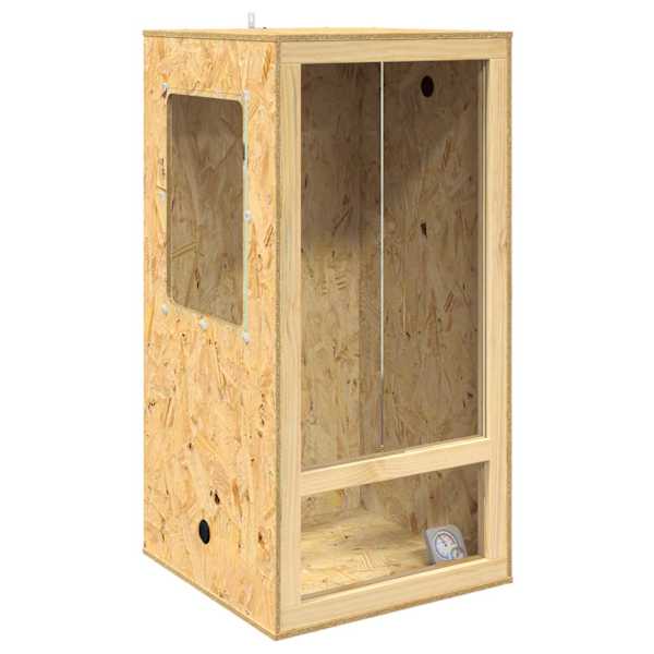 vidaXL Terrarium Pruun 50 x 50 x 100 cm OSB