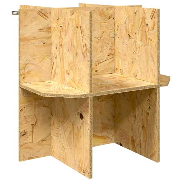 vidaXL Terrariumi alus Pruun 50 x 50 x 50 cm OSB