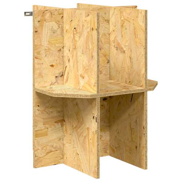 vidaXL Terrariumi alus riiuliga Pruun 40 x 40 x 50 cm OSB
