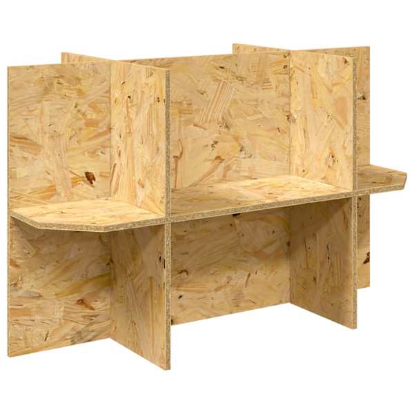 vidaXL Terrariumi alus riiuliga Pruun 80 x 40 x 50 cm OSB