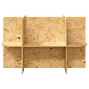 Základ terária s policí Hnědá 80 x 40 x 50 cm OSB - obrázek 5