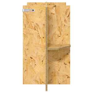 Základ terária s policí Hnědá 60 x 30 x 50 cm OSB - obrázek 6