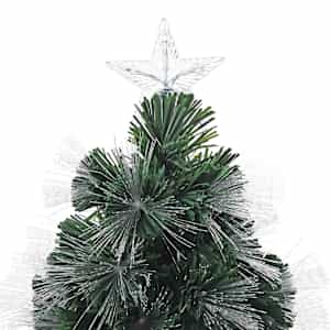 Umělý vánoční stromeček s 50 LED diodami Zelená 64 cm PVC - obrázek 6