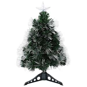 Umělý vánoční stromeček s 50 LED diodami Zelená 64 cm PVC - obrázek 3
