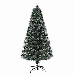 Umělý vánoční stromeček s 160 LED diodami Zelená 150 cm PVC - obrázek 3
