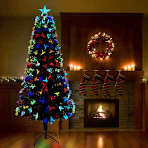 Umestno božično drevo med 250 LED z stojalom Zelena 210 cm PVC