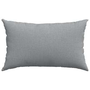 Pohovkové polštáře 2 pcs Světle šedá 50 x 30 cm textil - obrázek 6