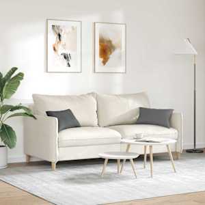 Pohovkové polštáře 2 pcs Tmavě šedá 50 x 30 cm textil - obrázek 4