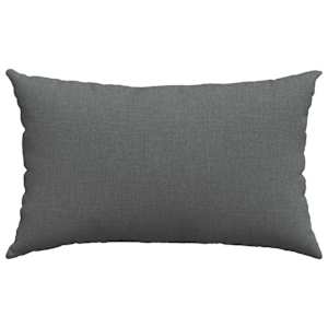 Pohovkové polštáře 2 pcs Tmavě šedá 50 x 30 cm textil - obrázek 6