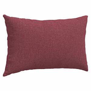 Pohovkové polštáře 2 pcs Víno Červené 50 x 30 cm textil - obrázek 5