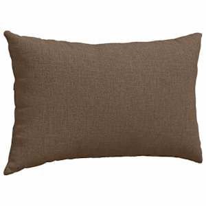 Pohovkové polštáře 2 pcs Hnědá 50 x 30 cm textil - obrázek 5