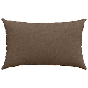 Pohovkové polštáře 2 pcs Hnědá 50 x 30 cm textil - obrázek 6