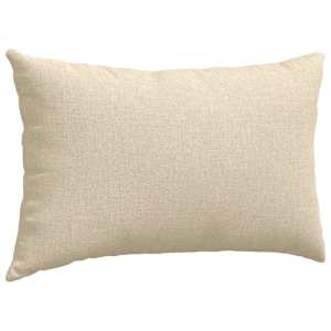 Pohovkové polštáře 2 pcs Krémová 50 x 30 cm textil - obrázek 5