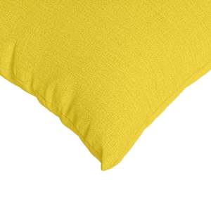 Pohovkové polštáře 2 pcs Světlá žlutá 50 x 30 cm textil - obrázek 7