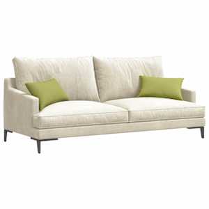 Pohovkové polštáře 2 pcs Světlá zelená 50 x 30 cm textil - obrázek 3