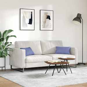 Pohovkové polštáře 2 pcs Modrá džínovina 50 x 30 cm textil - obrázek 4