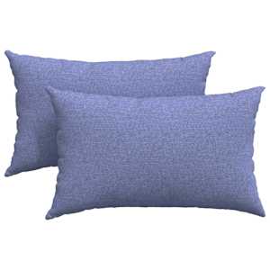 vidaXL Diivanipadjad 2 tk kangas Jeans sinine 50 x 30 cm