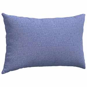Pohovkové polštáře 2 pcs Modrá džínovina 50 x 30 cm textil - obrázek 5