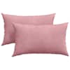 vidaXL Diivanipadjad 2 pcs Roosa 50 x 30 cm Korter kangas