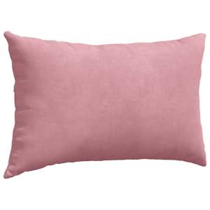 Pohovkové polštáře 2 pcs Růžová 50 x 30 cm Žebrovaná látka - obrázek 5