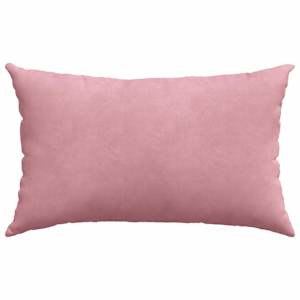 Pohovkové polštáře 2 pcs Růžová 50 x 30 cm Žebrovaná látka - obrázek 6
