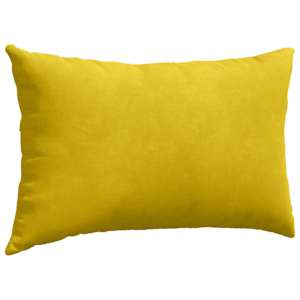 Pohovkové polštáře 2 pcs Žlutá 50 x 30 cm Žebrovaná látka - obrázek 5