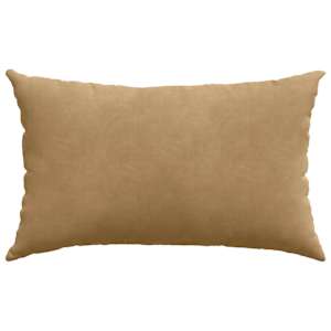 Pohovkové polštáře 2 pcs Hnědá 50 x 30 cm Žebrovaná látka - obrázek 6