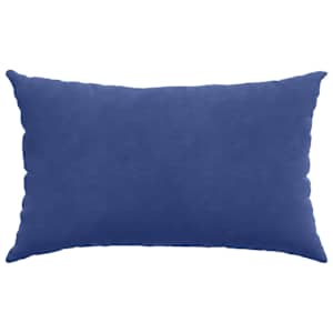 Pohovkové polštáře 2 pcs Policová modrá 50 x 30 cm - obrázek 6