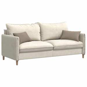 Pohovkové polštáře 2 pcs Taupe 50 x 30 cm textil - obrázek 3