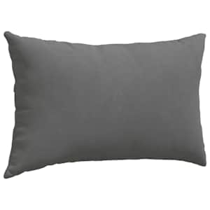Pohovkové polštáře 2 pcs Tmavě šedá 50 x 30 cm textil - obrázek 5