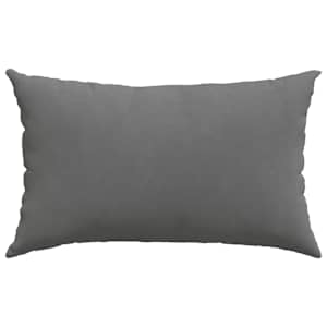 Pohovkové polštáře 2 pcs Tmavě šedá 50 x 30 cm textil - obrázek 6