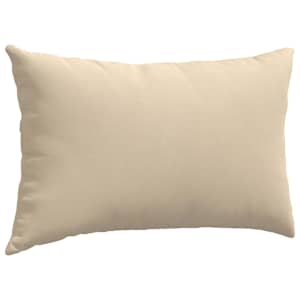 Pohovkové polštáře 2 pcs Krémová 50 x 30 cm textil - obrázek 5