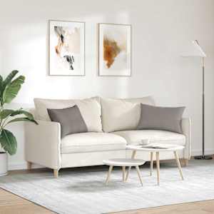 Pohovkové polštáře 2 pcs Taupe 60 x 40 cm textil - obrázek 4
