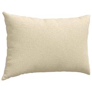 Pohovkové polštáře 2 pcs Krémová 60 x 40 cm textil - obrázek 5