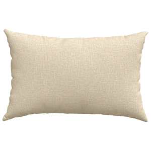 Pohovkové polštáře 2 pcs Krémová 60 x 40 cm textil - obrázek 6