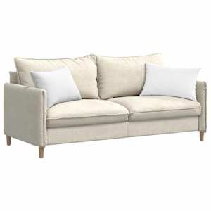 Pohovkové polštáře 2 pcs Bílá 60 x 40 cm textil - obrázek 3